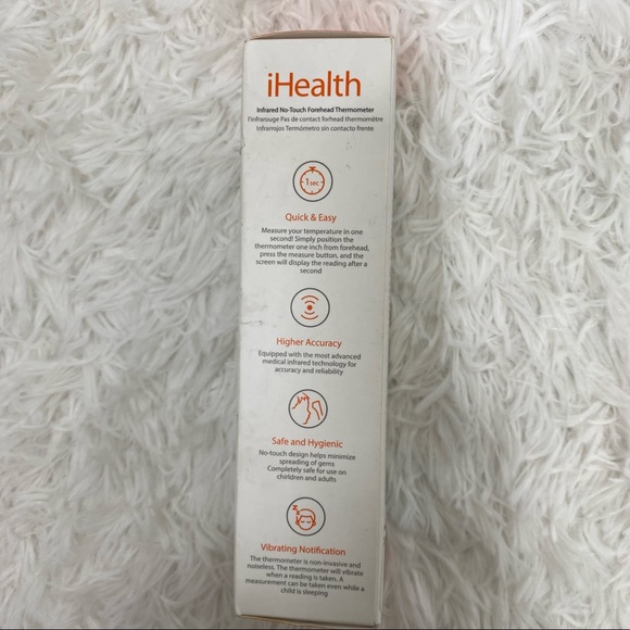 IHealth PT3 Infrared No-Touch Forehead Thermometer New - Picture 3 of 4